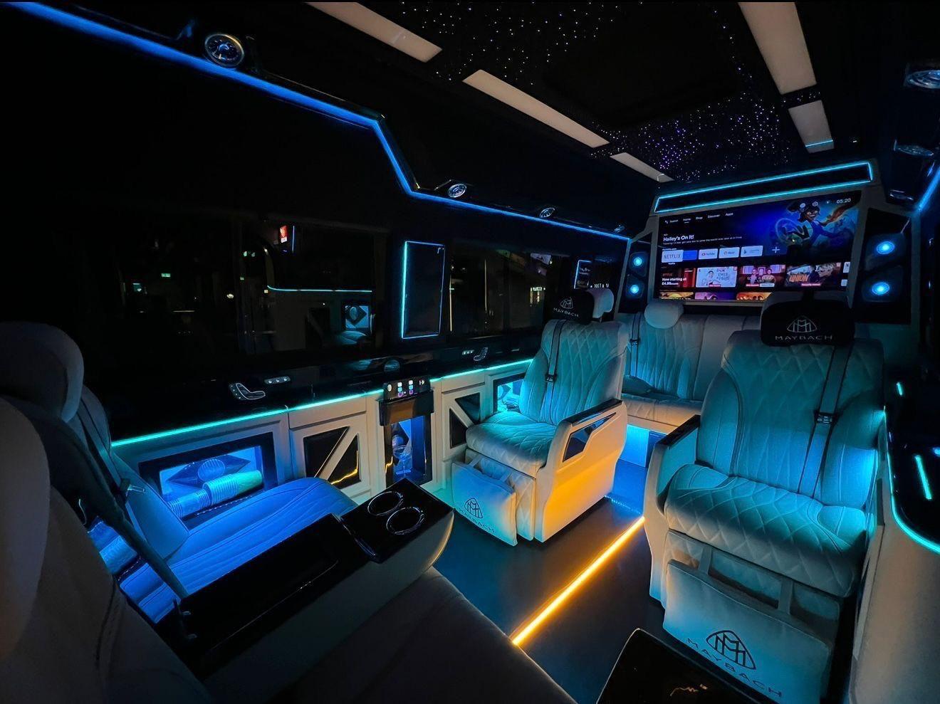 VIP Sprinter, Maybach & Range Rover Hire in London
